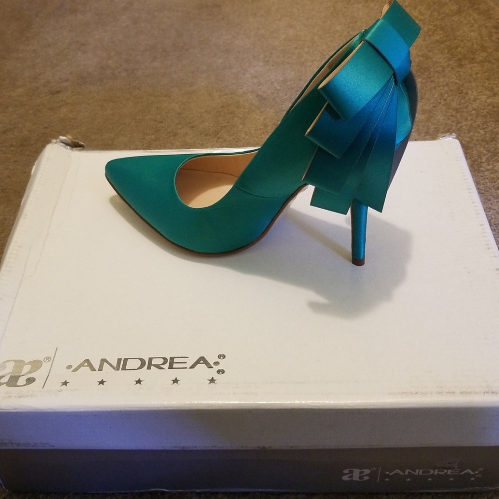 Green High Heels